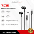 GADGET MAX - TC01 Type-C Wired Earphone