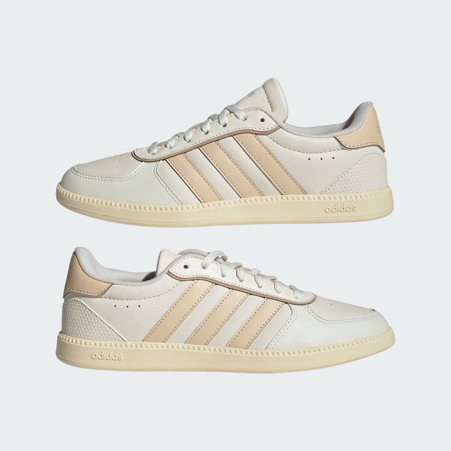 Adidas Shoes Women BREAKNET SLEEK      OWHITE/SANSTR/WARVAN IH1363