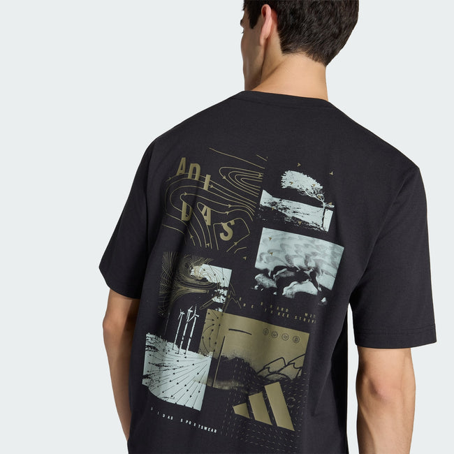 Adidas T-Shirt Men M CT ILL Q2 T JZ7516