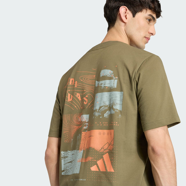 Adidas T-shirt Men M CT ILL Q2 T JZ7517
