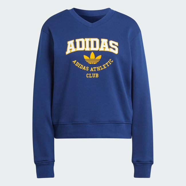 ADIDAS WOMEN GFX CREW SWEAT JACKET