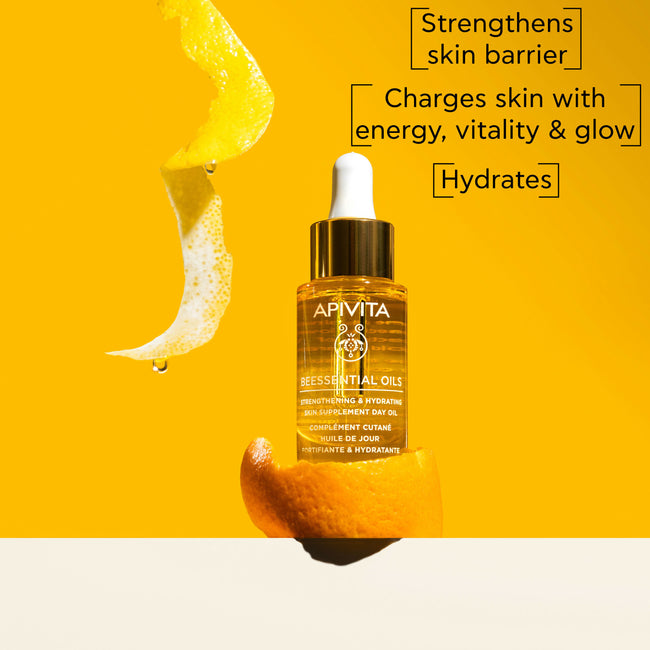 APIVITA Beessential Oils Strengthening and Hydrating Skin Supplement Day Oil 15ml