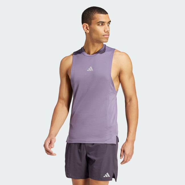 ADIDAS MEN Designed for Training Workout HEAT.RDY Tank Top