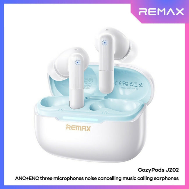 REMAX - CozyPods JZ02 ANC+ENC Noise Reduction Bluetooth Wireless Earbuds
