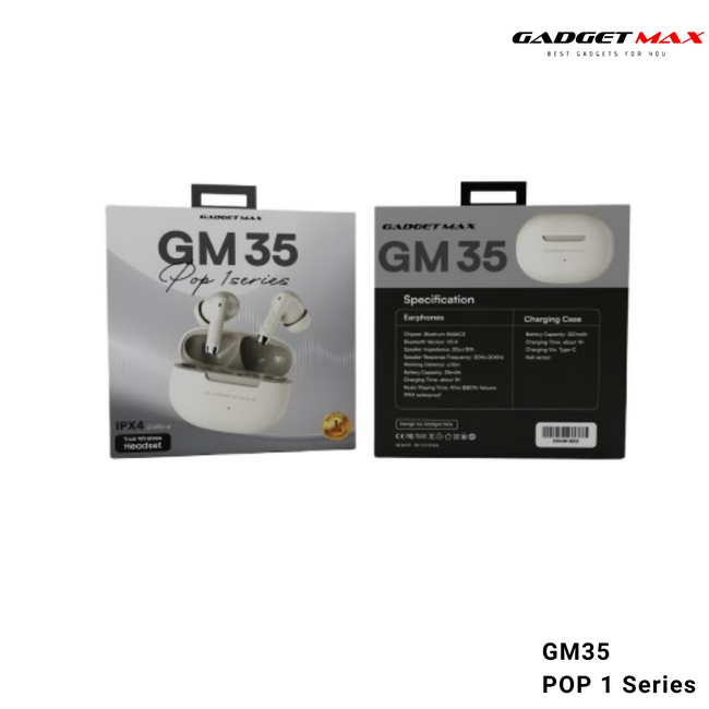 GADGET MAX - GM35 Pop 1 Wireless Bluetooth Earbuds