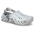 Unisex Crocs Marbled Echo Clog - Moonlight