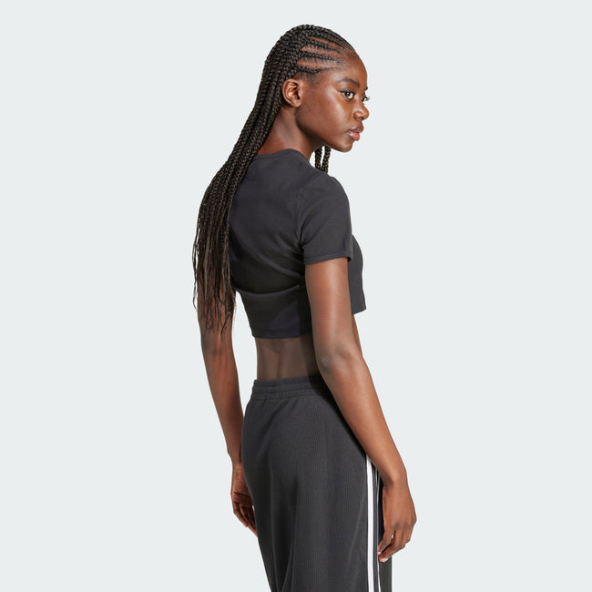 Adidas Women-ESS RIB TEE T-shirt
