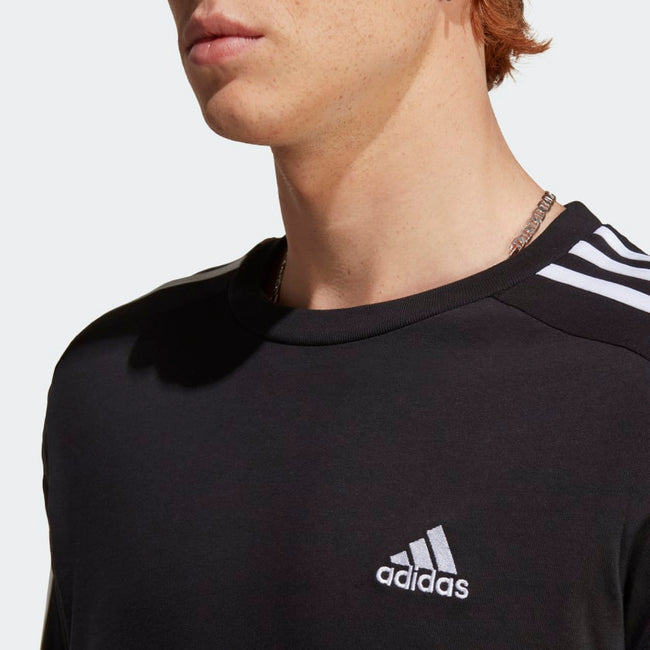 ADIDAS MEN Essentials Single Jersey 3-Stripes Tee