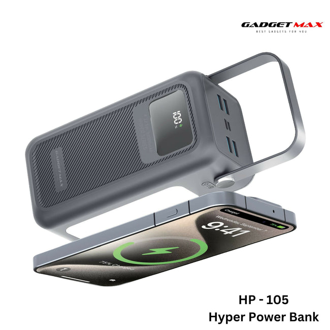 GADGET MAX - HP105 50000mAh Hyper Fast Charging Power Bank (20W+22.5W)