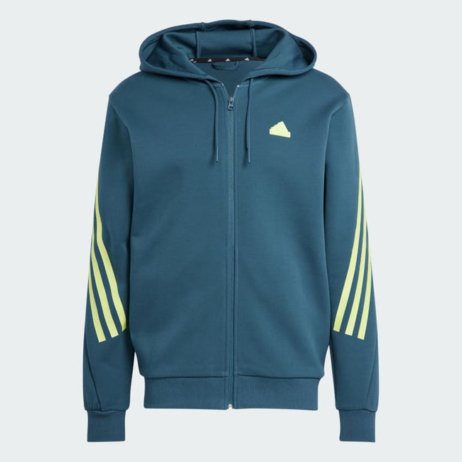 ADIDAS MEN Future Icons 3-Stripes Full-Zip Hoodie