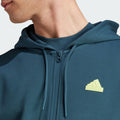 ADIDAS MEN Future Icons 3-Stripes Full-Zip Hoodie