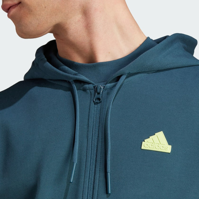 ADIDAS MEN Future Icons 3-Stripes Full-Zip Hoodie