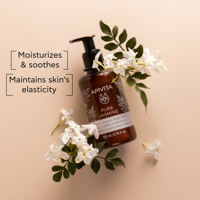 APIVITA Pure Jasmine Moisturizing Body Milk 200ml