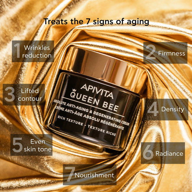 APIVITA Queen Bee Absolute Anti-Aging and Regenerating Rich Cream 50ml