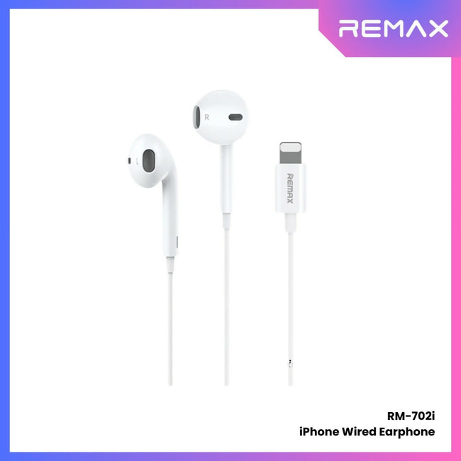 REMAX - RM-702i iPhone Wired Earphone