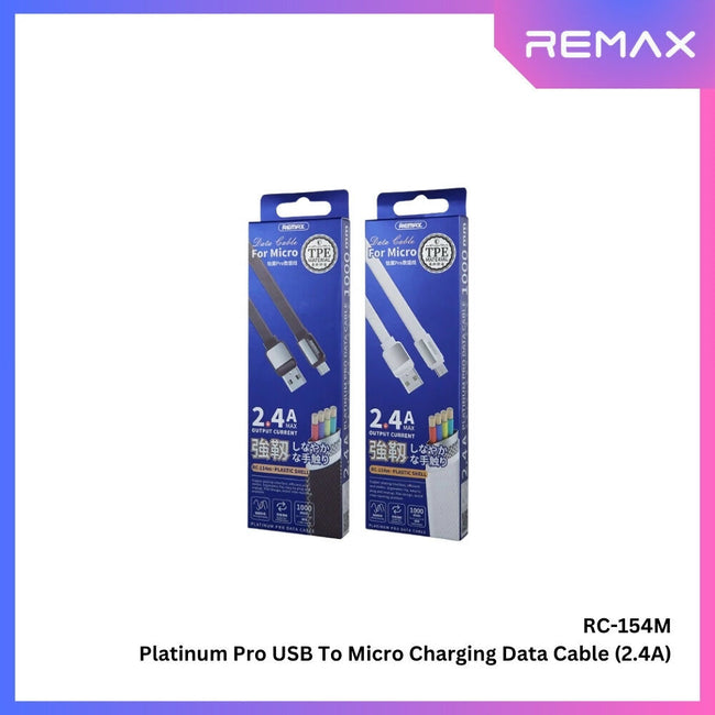 REMAX RC-154M Platinum Pro Series USB to Micro Charging Data Cable (2.4A)