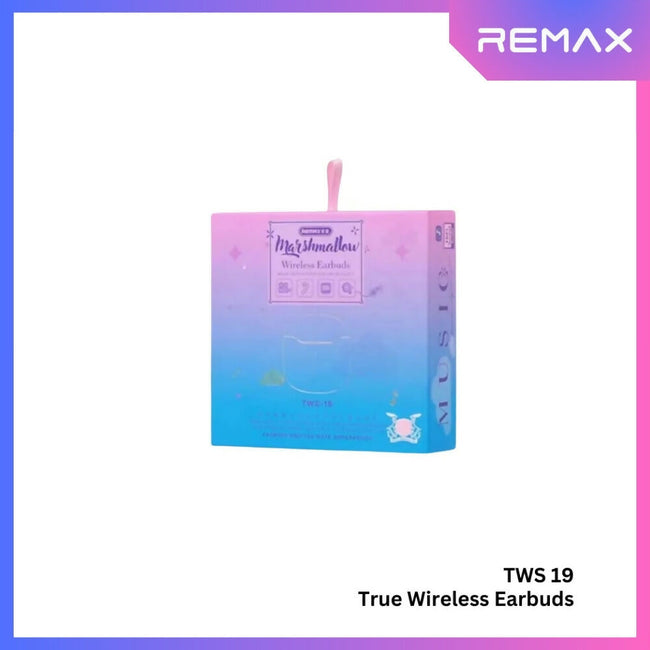 REMAX TWS-19 Marshmallow Series Wireless Bluetooth Earbuds