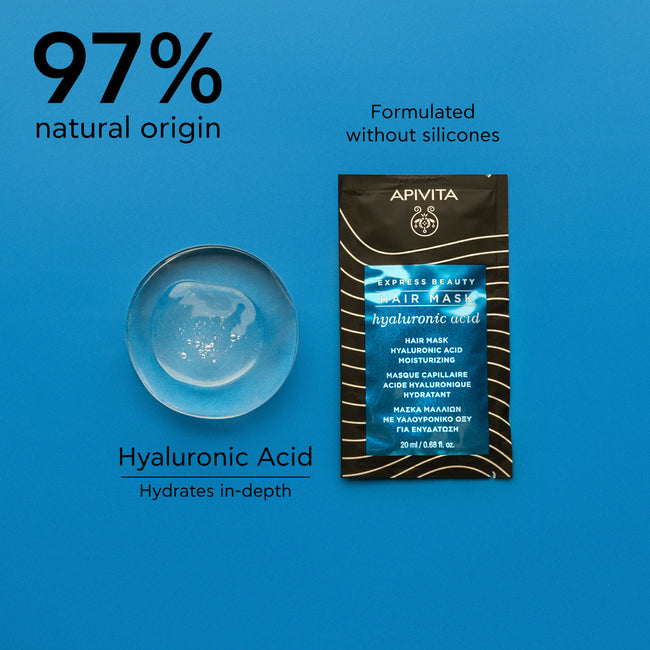 APIVITA Hair Mask Hyaluronic Acid 20ml