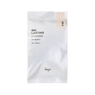 THEFACESHOP INK LASTING CUSHION V203 NATURAL BEIGE SPF30 PA++ (REFILL)