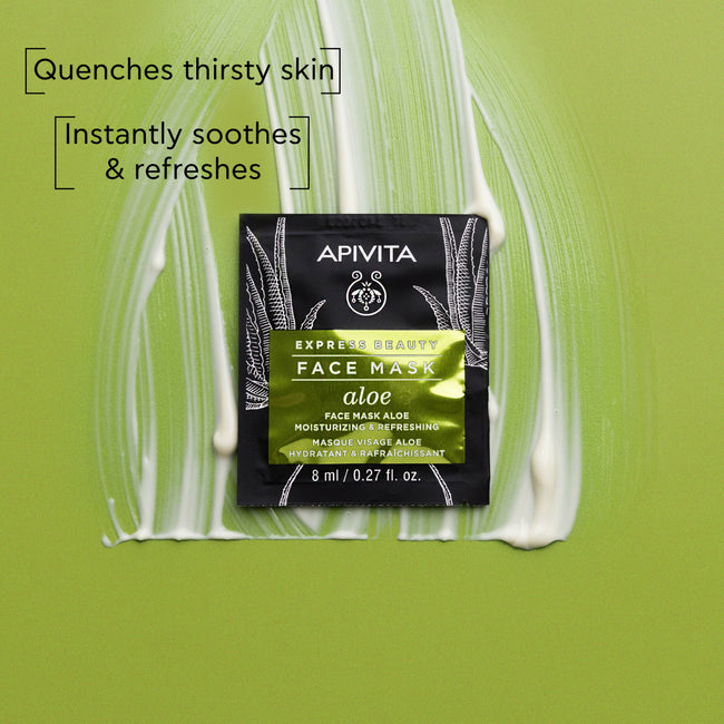 APIVITA Face Mask Aloe 2x8ml