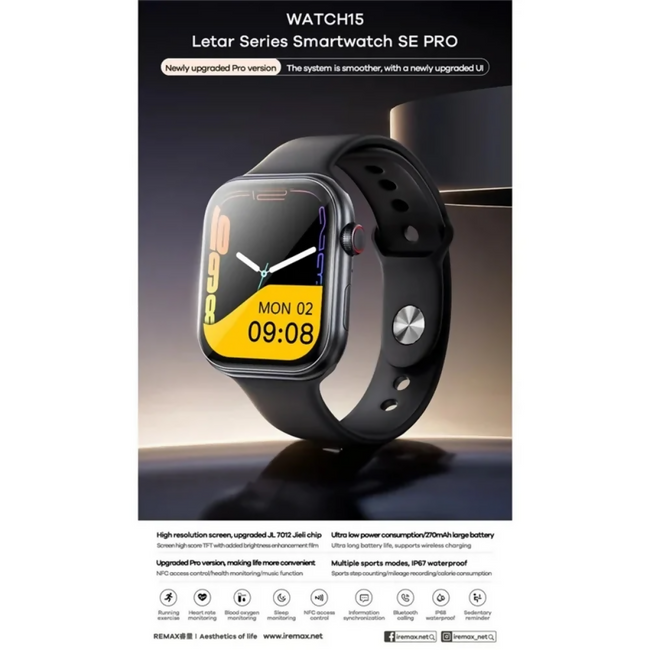 REMAX - Watch 15 SE Pro Lotta Smartwatch