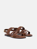 PEDRO Icon Strappy Sandals-Brown