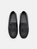 PEDRO Icon Leather Loafers-Black
