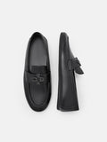 PEDRO Icon Leather Loafers-Black