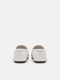 PEDRO Icon Leather Loafers-Chalk