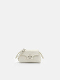 PEDRO Icon Leather Mini Shoulder Bag-Chalk