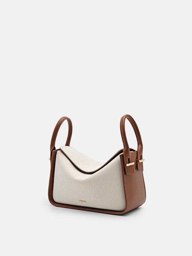 PEDRO Demi Canvas Bag -brown