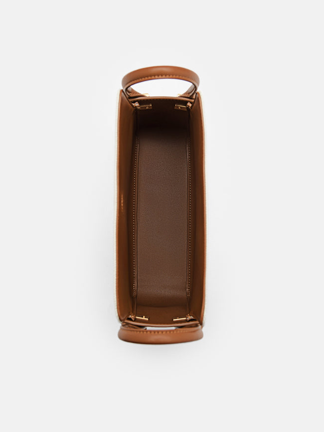 PEDRO Demi Canvas Bag -brown