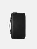 PEDRO Embossed Leather Travel Organizer-Black