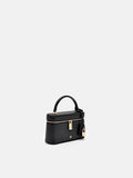 PEDRO Ari Leather Shoulder Bag-Black