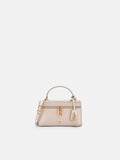 PEDRO Ari Leather Shoulder Bag-Champagne