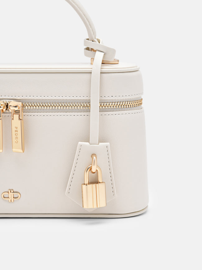 PEDRO Ari Leather Shoulder Bag -Chalk