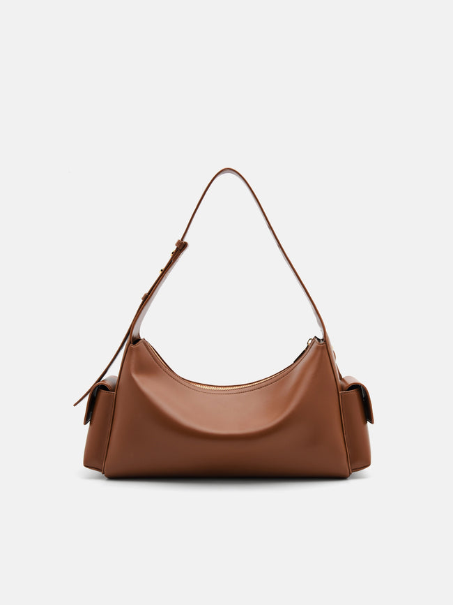 Pedro Alanis Shoulder Bag-brown