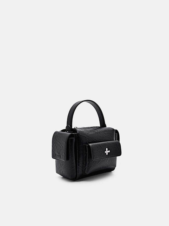PEDRO Alanis Boxy Shoulder Bag-Black
