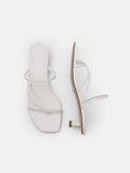 PEDRO Icon Heel Sandals- Chalk