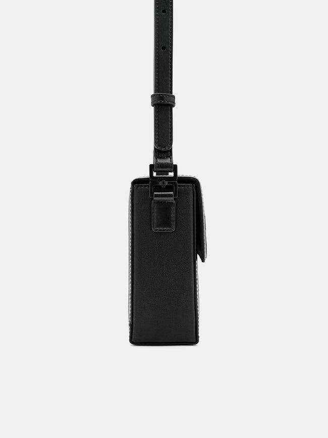 PEDRO Alto Boxy Sling Bag-Black