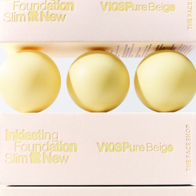 THEFACESHOP INK LASTING FOUNDATION  SLIM FIT NEW V103