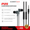 GADGET MAX - P25 3.5mm Wired Earphone