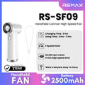 REMAX - RS-SF09 Handheld Cannon High Speed Fan (2500mAh)