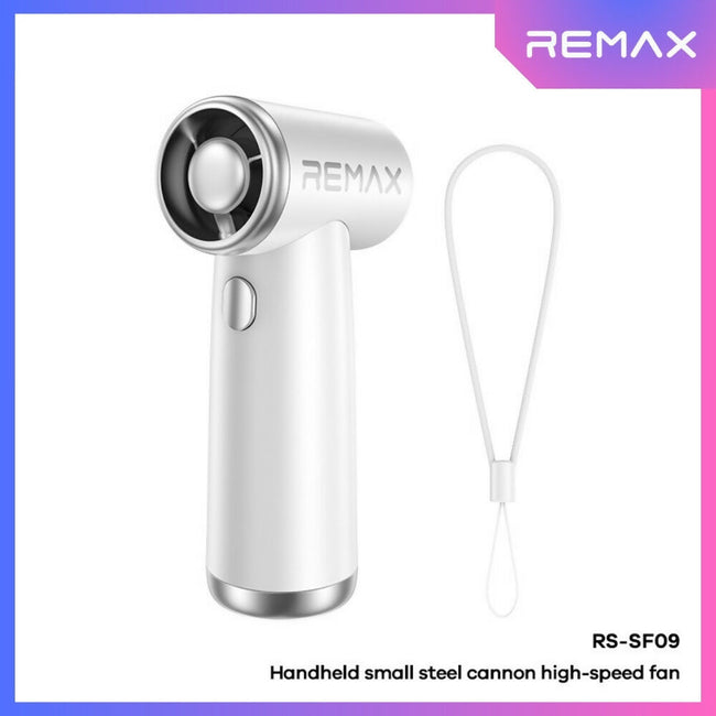 REMAX - RS-SF09 Handheld Cannon High Speed Fan (2500mAh)