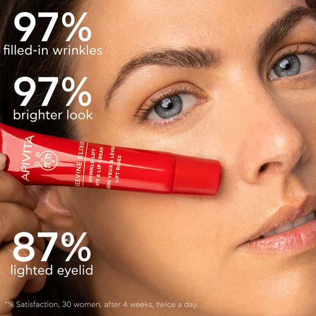 APIVITA Beevine Elixir Wrinkle Lift Eye & Lip Cream 15ml