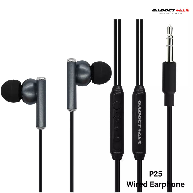 GADGET MAX - P25 3.5mm Wired Earphone