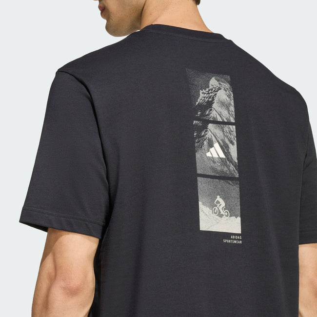 Adidas T-shirt Men M OUT BIKE T KB2536