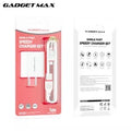 GADGET MAX - GC02 Micro 2.4A Single USB Port Speedy Micro Charger Set (1USB)(2.4A)(1M)