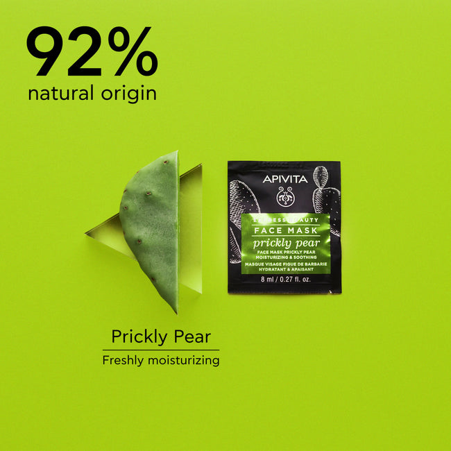 APIVITA Face Mask Prickly Pear 2x8ml