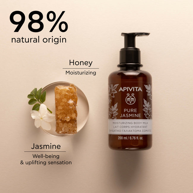 APIVITA Pure Jasmine Moisturizing Body Milk 200ml